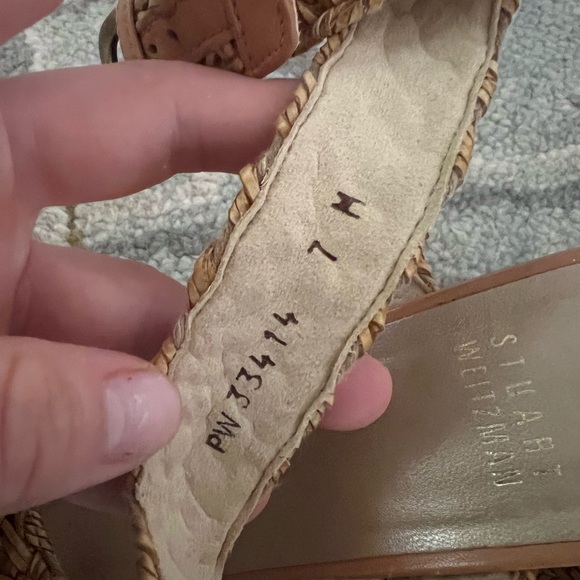 Stuart Weitzman Platform Wedge Sandals - Picture 7 of 7